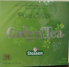 New Stassen Pure Jasmine Green Tea 100 Tea Bags Quality 1 FREE SHIPPING