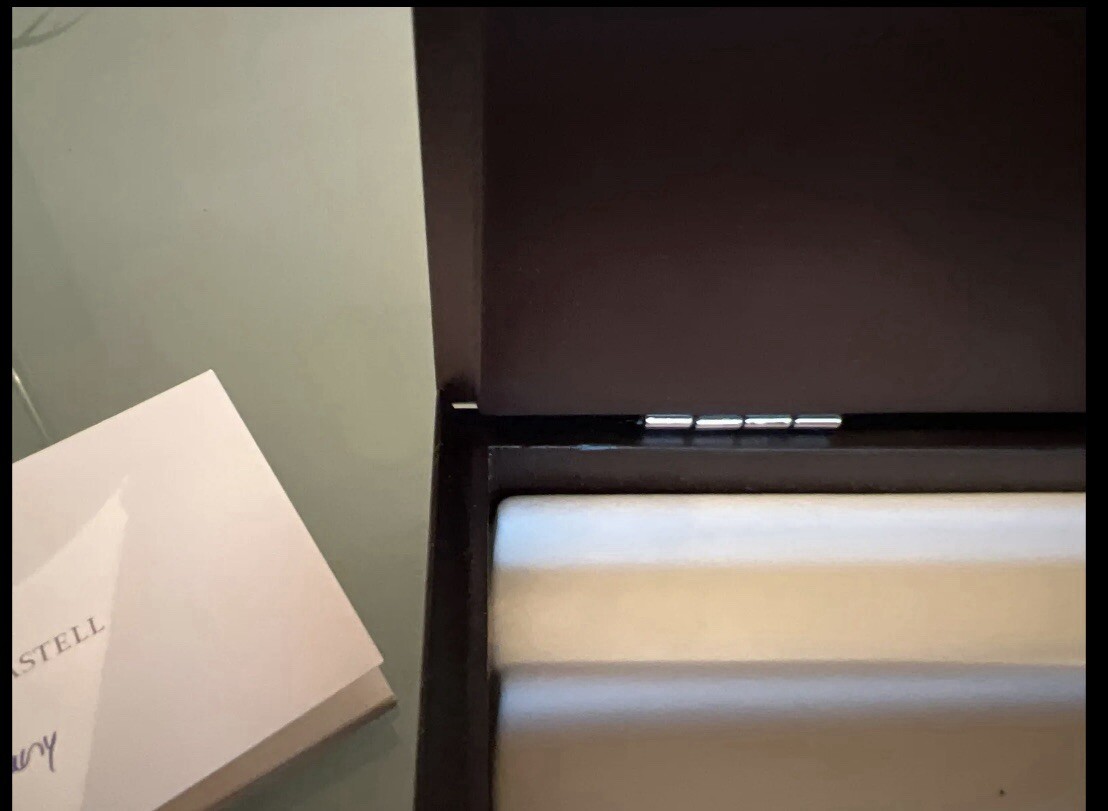 New Graf von Faber Castell 3 Pen Box Precious Wood & Gift Box