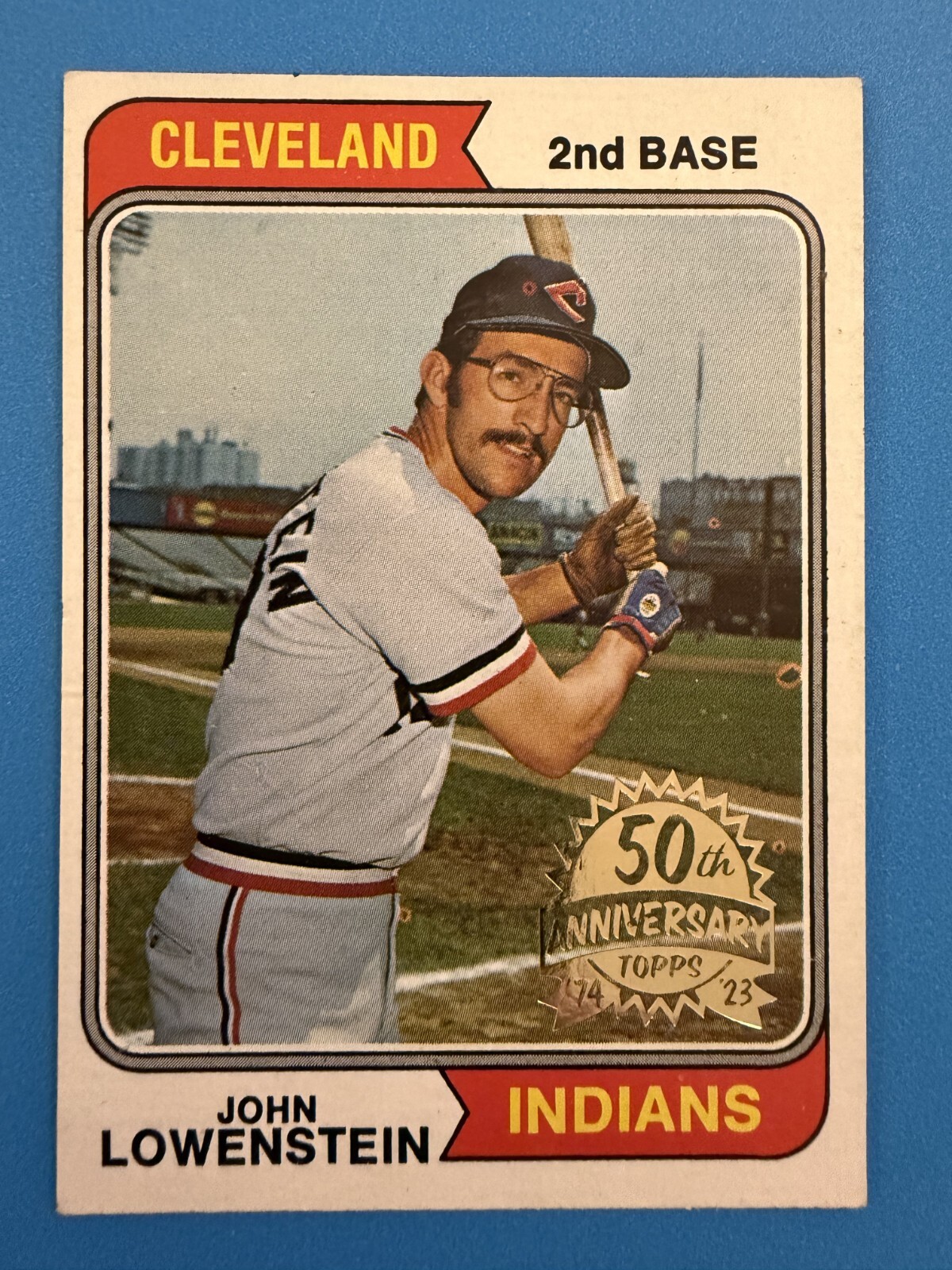 2023 Topps Heritage 1974 50th Anniversary Buybacks John Lowenstein #176