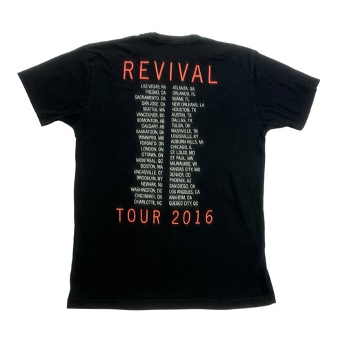 Selena Gomez Shirt Adult Medium M Black Revival Tour 2016 Concert Tee Music - Picture 2 of 8