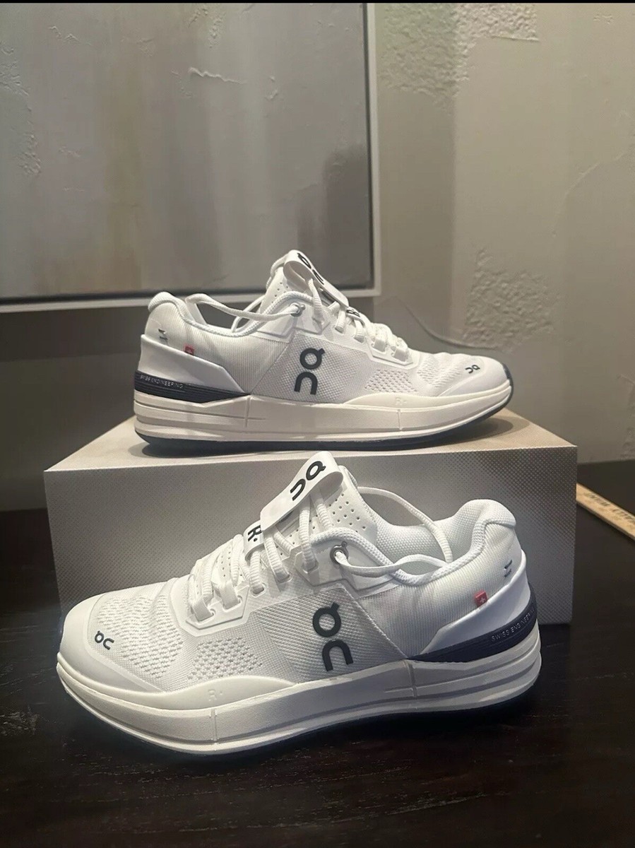 On オン THE ROGER Pro White | Acai 28cm Men's THE ROGER Pro Tennis Shoes White and Acai – Tennis Express