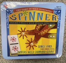 Spinner: The Game of Wild Dominoes Texas Double 9 + 11 Wild 2022, Puremco - New