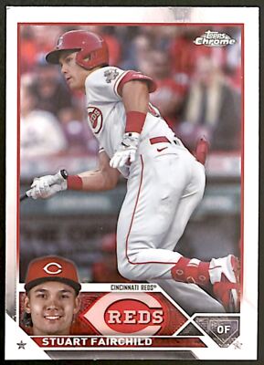 2023 Topps Chrome Update #USC205 Stuart Fairchild Cincinnati Reds