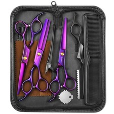 Hair Cutting Scissors Professional 6.89 inch Barber Scissors Multifunctional ...