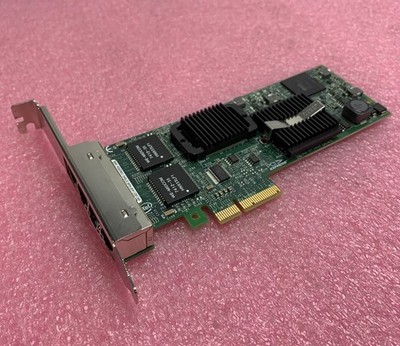 Dell Intel 0H092P Pro/1000 VT Quad Port PCIe Ethernet Server Adapter