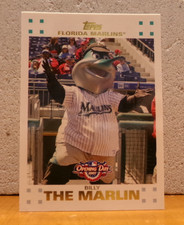 VERY COOL BASEBALL CARD MASCOTS MIAMI FLORIDA MARLINS BILLY THE MARLIN