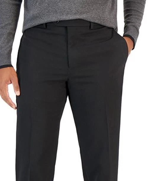 Van Heusen Mens Slim fit 2 Piece Suit 40 S / 33 Waist Black Stretch - Image 4 of 4