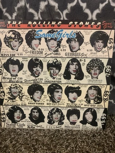 ORIGINAL Vtg 1978 ROLLING STONES Vinyl SOME GIRLS Lp 1ST PRESS Cover