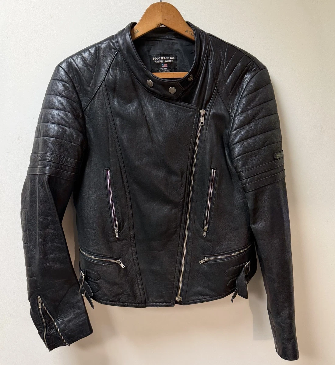 Polo Ralph Lauren Leather Outer Shell Coats, Jackets & Vests for
