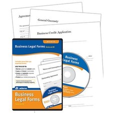 Business Legal Forms and Agreements Compact Disc Set of 6  Set of 6 