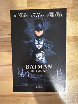 1992 Batman Returns Movie Ad - Michelle Pfeiffer