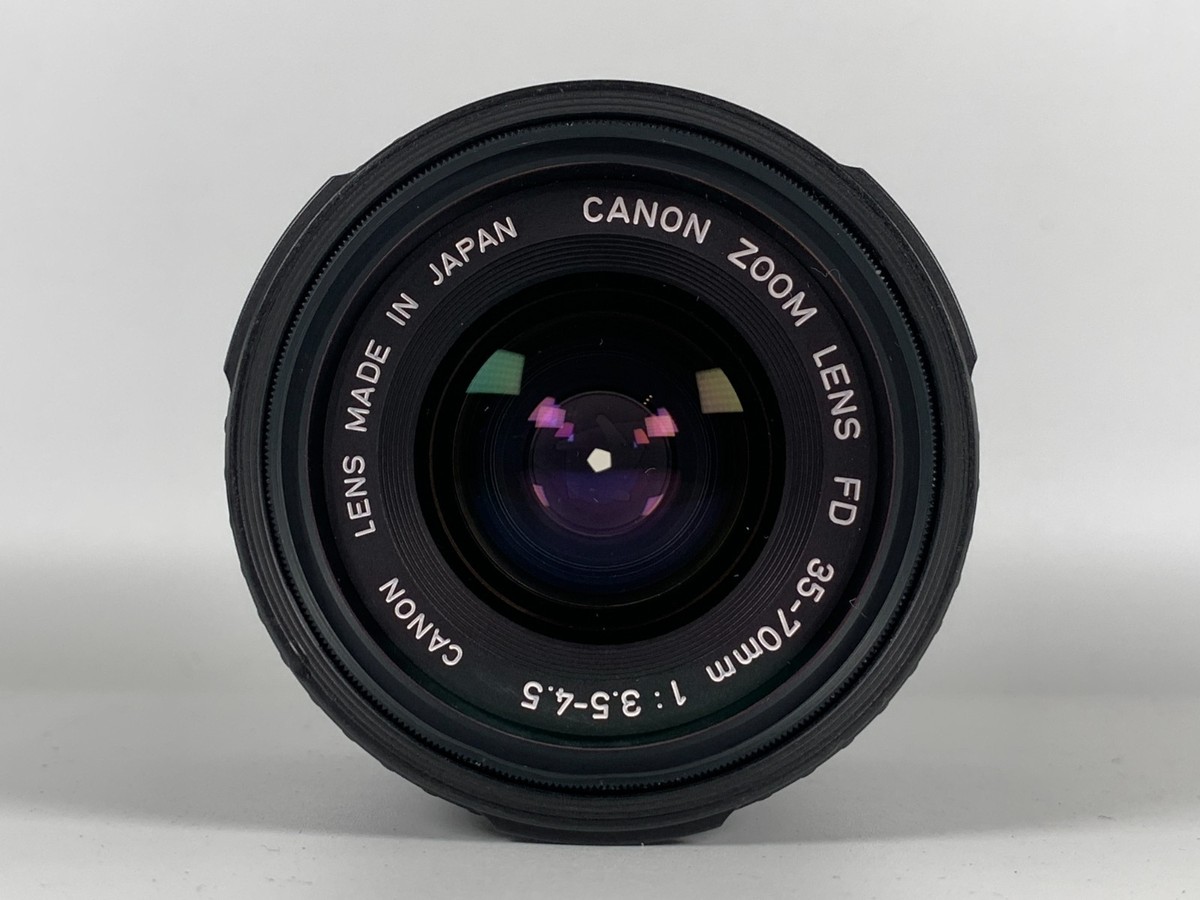 Canon New FD 35-70mm F/3.5-4.5 NFD Zoom MF Lens From JAPAN | eBay