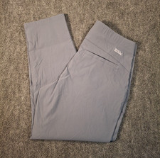 Eddie Bauer Women's Horizon Straight Ankle Pants, Blue, Size: 12, New