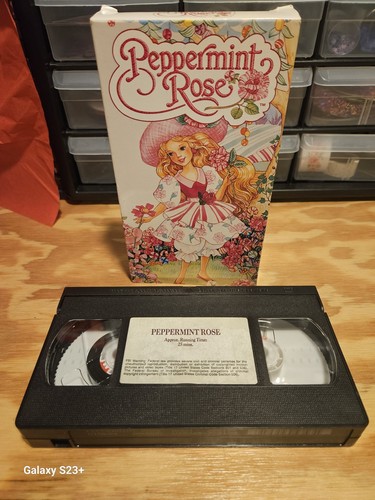 Peppermint Rose VHS, 1992, Vintage Cartoon, PolyGram Video - Picture 5 of 5
