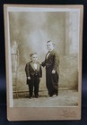 Antique Side Show Circus Jack Barnett & Son Cabinet Card Photo Ringling Bros. — photo 1