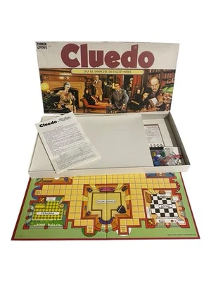 Parker - Cluedo - Große Ausgabe Weiß Das klassische Detektivspiel 1987 - Bild 1 von 4