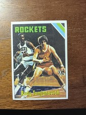 1975-76 Topps Basketball Rudy Tomjanovich #70 Houston Rockets Vintage NBA