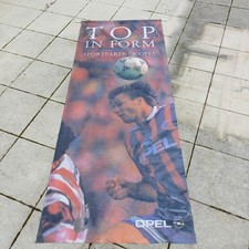 FC Bayern München Werbebanner Fahne Opel – Thomas Helmer