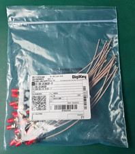 25x RF Solutions 357-CBA-UFLSMA20IP U.FL to SMA Bulkhead Cable 20cm