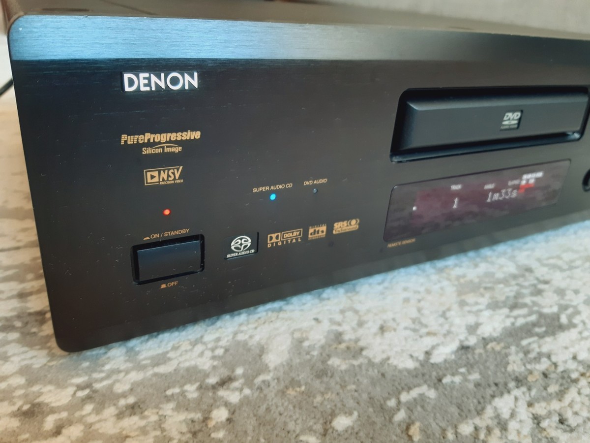 DENON DVD/CDプレイヤー DVD-2900 Denon DVD-2900 (Silver) Universal DVD/CD/SACD/DVD-Audio player