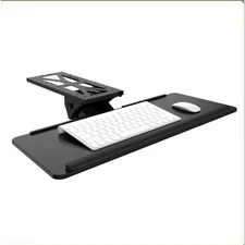 Flexispot Sliding Keyboard Tray 26" x 10"  KT1 BLACK Desk Accessory 