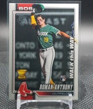 2026 Topps Series 1 Celebration Roman Anthony Walk this Way Red Sox Variation SP