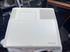 Vintage NEC ProSpeed 386SX Portable Computer Powers On