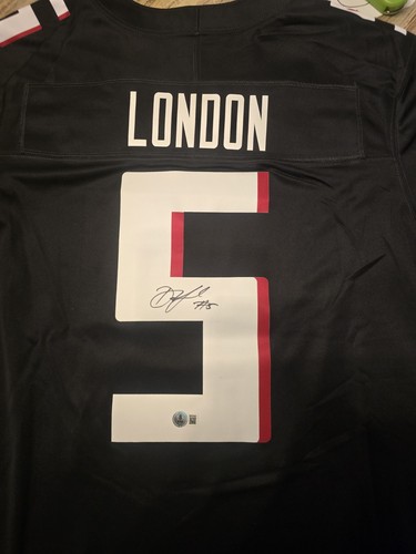 Drake London Signed Atlanta Falcons On-field Authentic Nike Jersey - Beckett COA