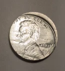 Token Lincoln Offcenter - Not a US Coin About Dime Size & Color - No Reserve