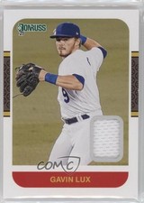 2021 Panini Donruss Retro 1987 Materials Gavin Lux #87M-GL 2p7