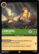 Launchpad Exceptional Pilot 83/204 Whispers in the Well Disney Lorcana 001932