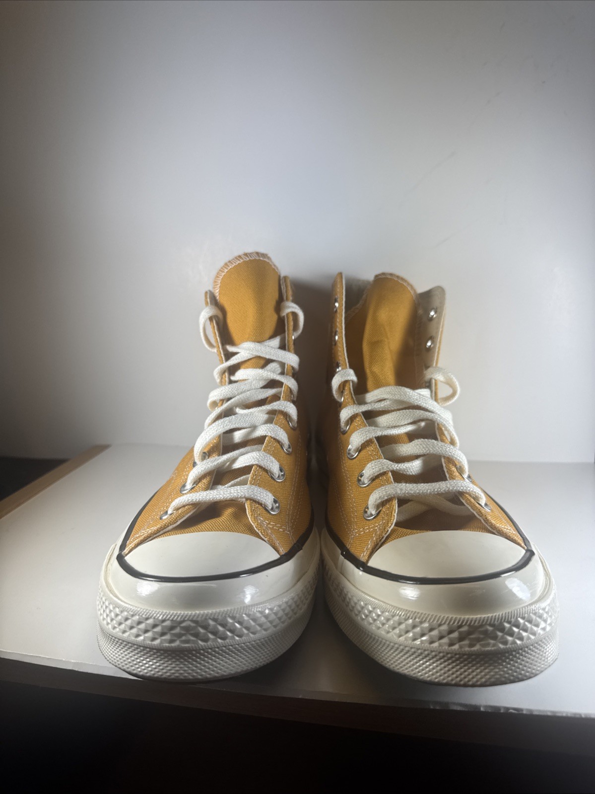 Size 12 Men’s Converse Chuck Taylor All Star 70 High Sunflower Canvas Sneakers thumbnail 3