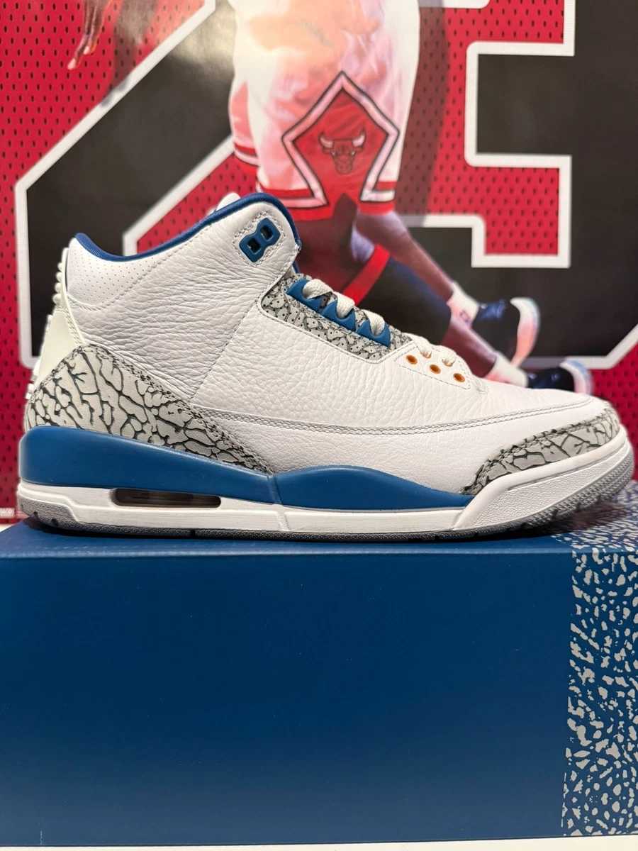 Jordan 3 Retro Blue for Sale - Authenticity Guaranteed - eBay