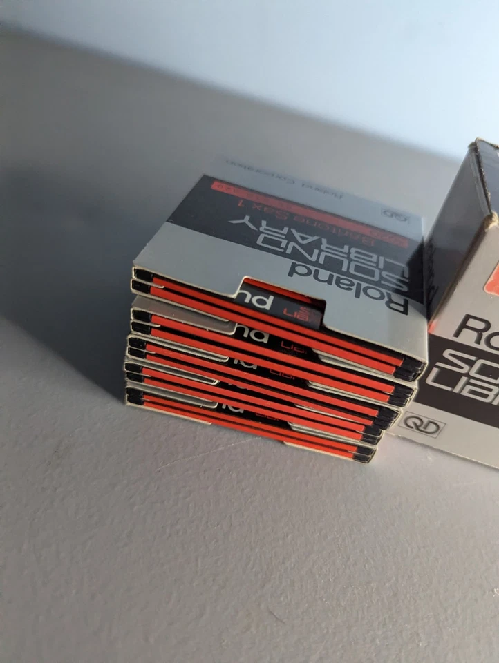 Roland Sound Library QUICK DISK (QD) L-102 BRASS & WIND Vol 1 #016-#020 Sets  - Image 3 of 4