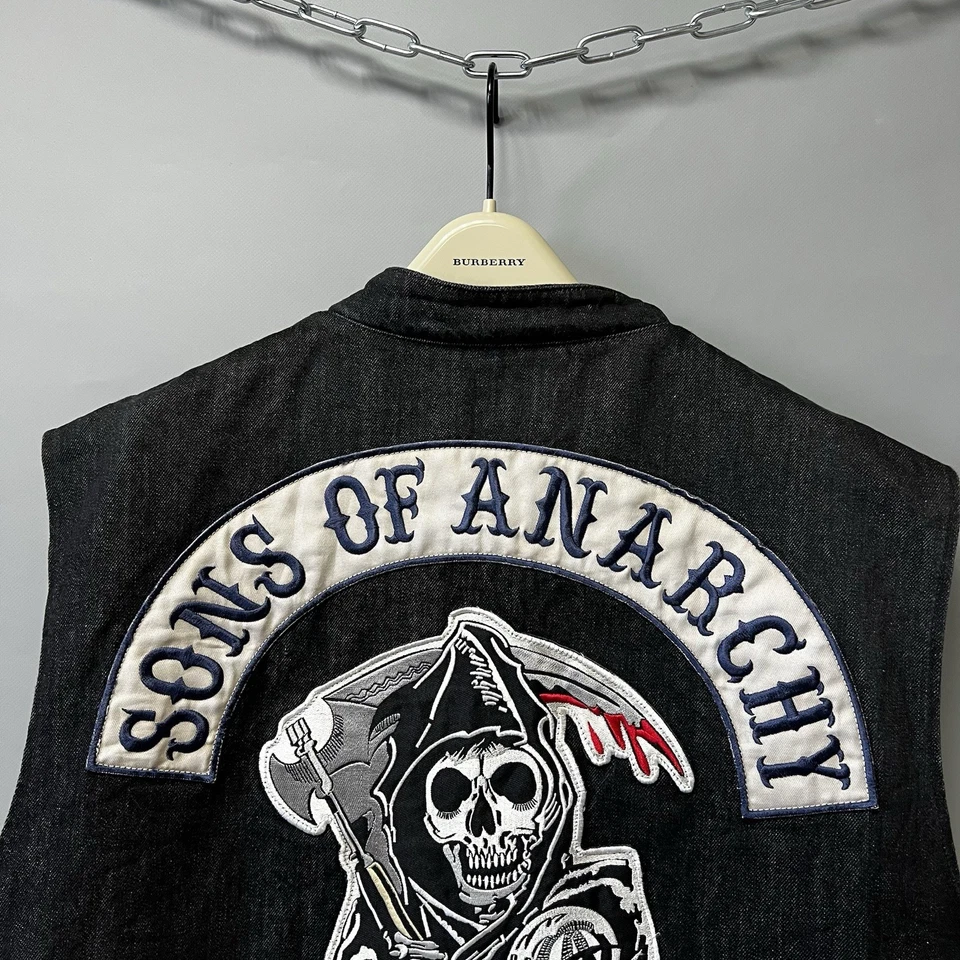 Sons of Anarchy vest Red Wood Men’s - Image 3 of 4