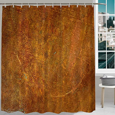 Bronze Art Texture Decor 72''W x 72''L (Pack of 1) Abstract Paint Retro 2 Beige