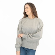 Image of Carhartt Women Sweatshirt Comfort Summer Cotton Light Grey S Small