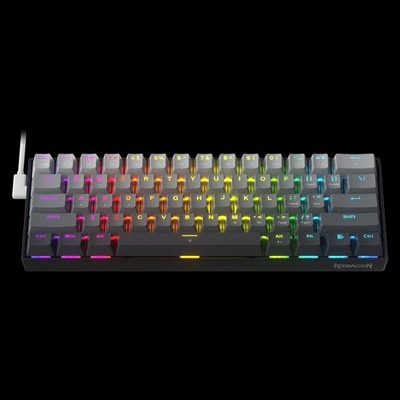 Redragon K617 Fizz Gaming Mechanical Keyboard 60% Compact Wired RGB Backlit