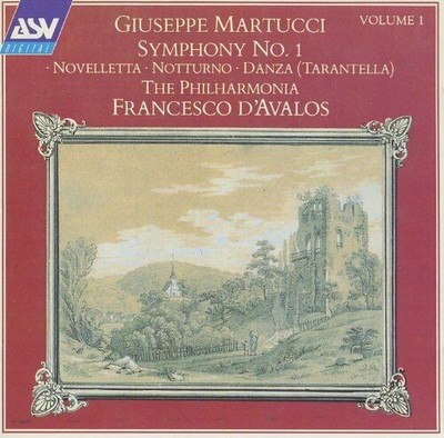 Martucci Symphony No. 1 CD