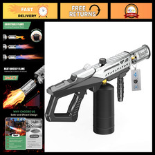 Adjustable Flame Propane Torch Gun - BBQ, Searing, Camping Gas Welding Kit