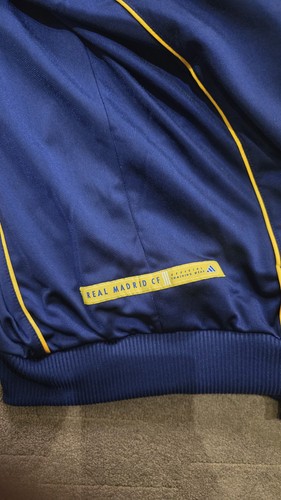 Adidas Real Madrid 99/00 Track jacket XL Navy BNWT rrp £90 - Picture 6 of 12