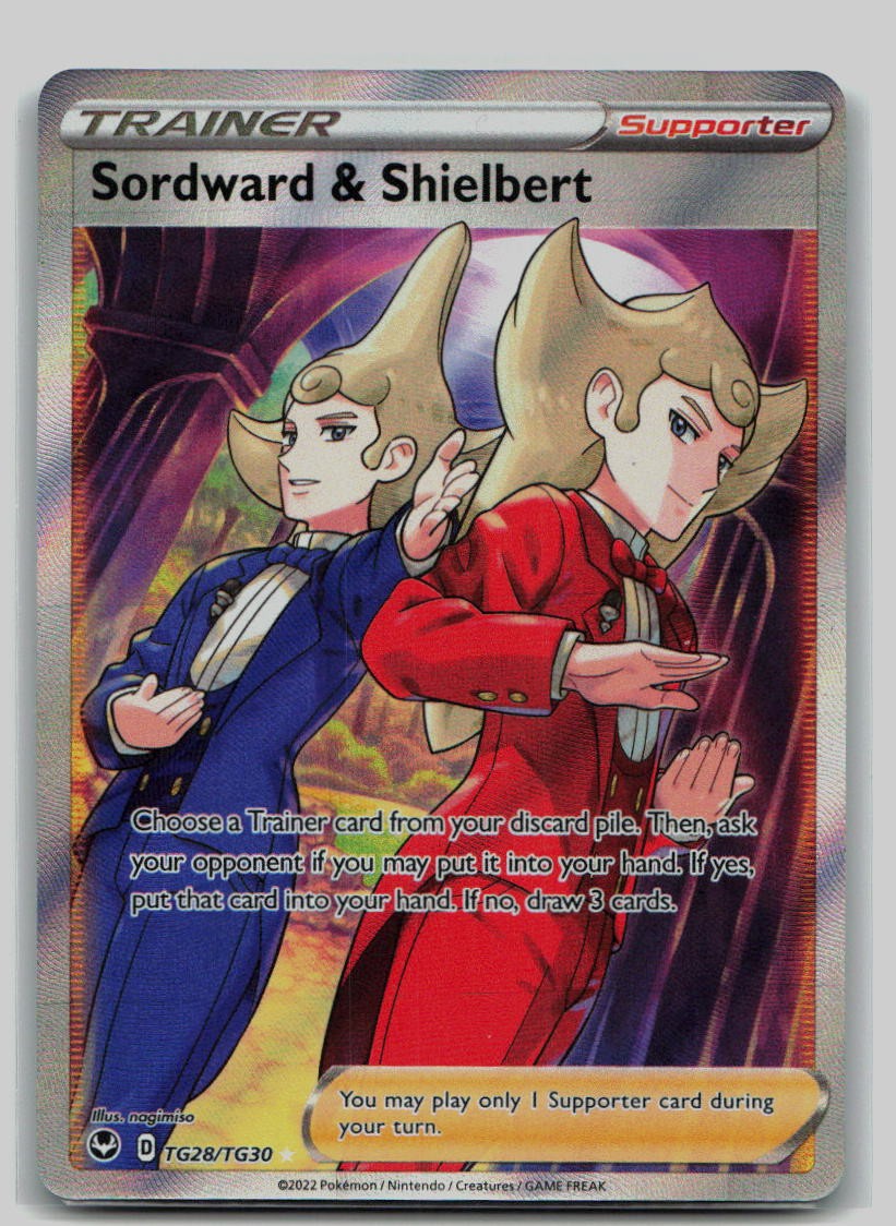 Sordward & Shielbert Holo Ultra Rare SWSH12: Silver Tempest Trainer Gallery TG28