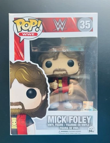 Funko Pop! Vinyl Mick Foley #35 WWE Collectible Figure VAULTED