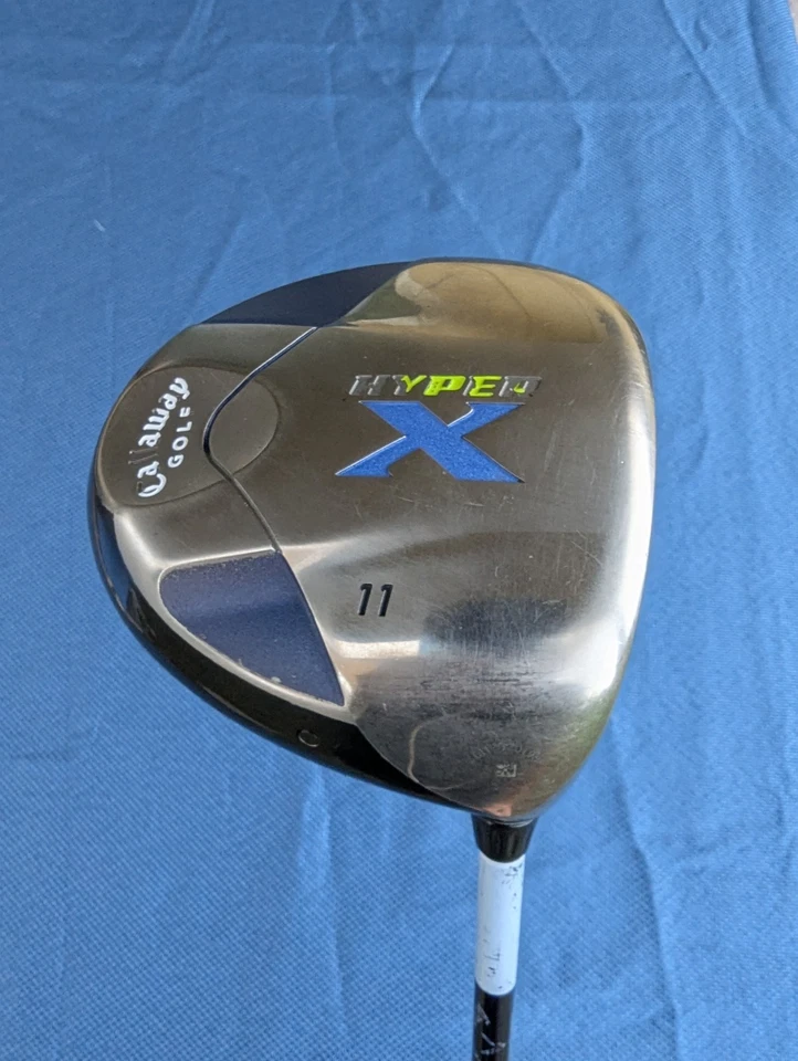 Driver Callaway Hyper X Hyperbolic Face 11° diestro Aldila 55G eje para mujer Foto 2 de 4