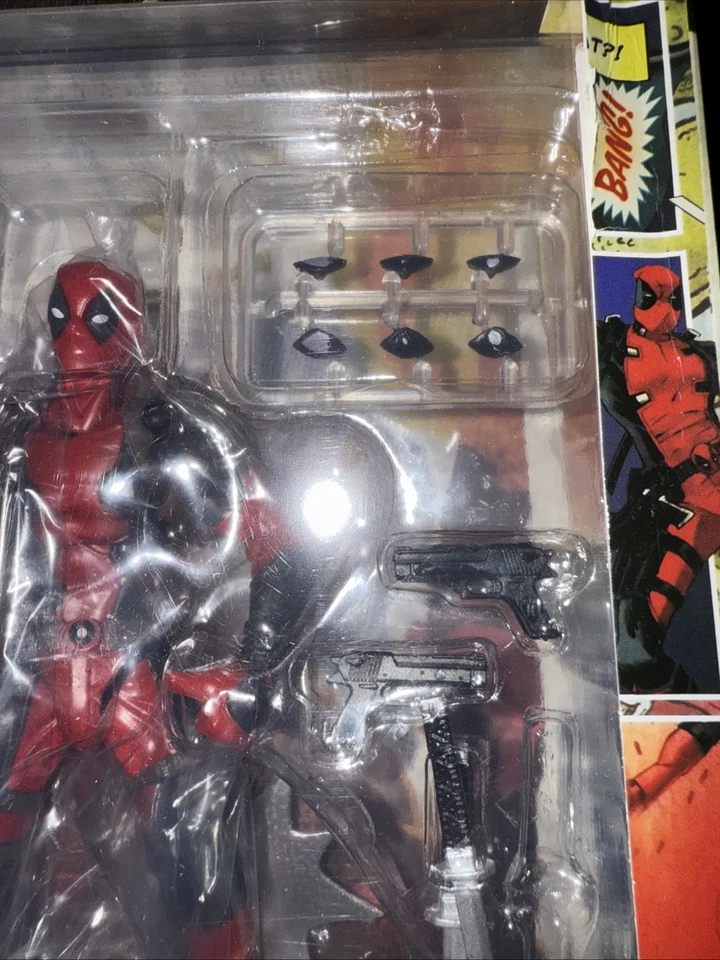 NUEVO ~ DEADPOOL 001 Hero Yamaquohi Figura de Acción Yamaguchi | CAJA DAÑADA | Foto 3 de 4