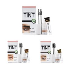 NEW Eyebrow Eyelash Eye Lash Brow Tint Full Kit Dye Cream Long Lasting
