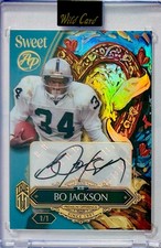 2026 Wild Card Sweet Artist Proof Bo Jackson HOF Auto True 1/1 #SWPVVb4-BJA