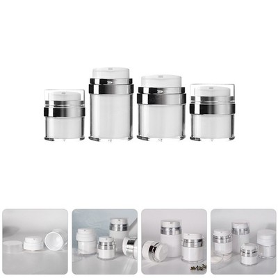  4 Pcs Creme Spender Reisebehälter Lotion-Pumpspender Kosmetikflasche