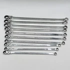 Matco Tools 10mm-19mm 10-Piece 0° Flex Head Ratcheting Extra-Long Wr (CP1021336)
