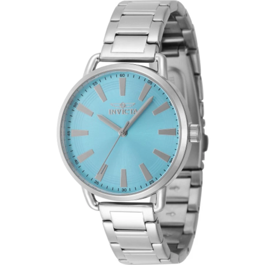 Reloj para mujer Invicta Wildflower cuarzo esfera azul claro 47321